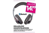 draadloze hoofdtelefoon