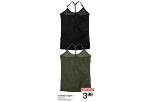 dames singlet