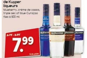 de kuyper liqueure