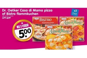 dr oetker casa di mama pizza of bistro flammkuchen