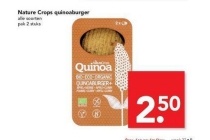 nature crops quinoaburger