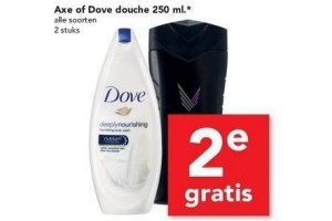 axe of dove douche 250 ml