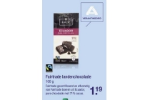 fairtrade landenchocolade