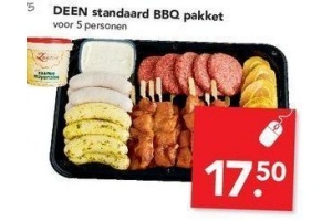 deen standaard bbq pakket