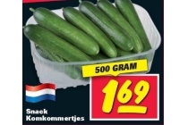 snack komkommertjes