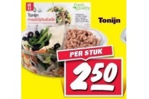 tonijn maaltijdsalade