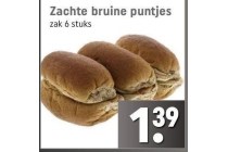 zachte bruine puntjes