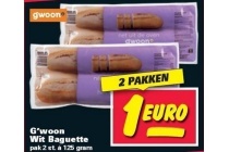 g woon wit baguette