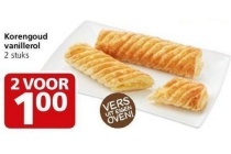 korengoud vanillerol