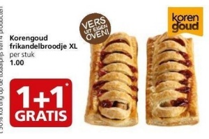 korengoud frikandelbroodje xl