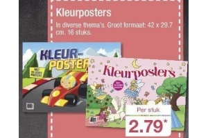 kleurposters