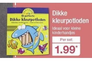 dikke kleurpotloden