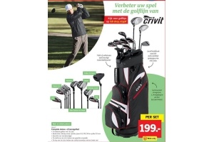 crivit complete dames of herengolfset