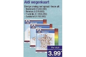 aldi wegenkaart