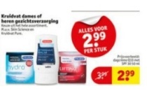 kruidvat dames of heren gezichtsverzorging