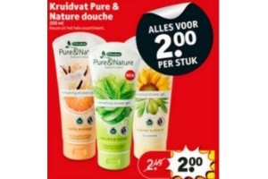 kruidvat pure en nature douche