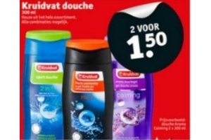 kruidvat douche