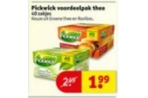 pickwick voordeelpak thee