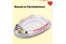 woezel en pip kinderboot