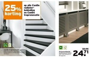 cando radiator bekleding en cando traprenovatie