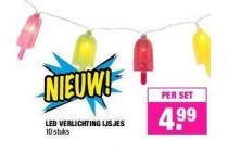 led verlichting ijsjes