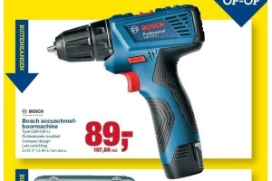 bosch accuschroef boormachine gsr120 li