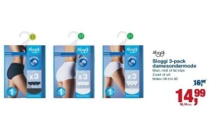 sloggi 3 pack damesondermode