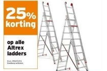 25 korting op alle altrex ladders