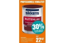 buitenlakken sikkens