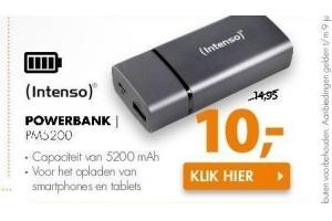 intenso powerbank nu eur10 per stuk