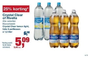 crystal clear of rivella