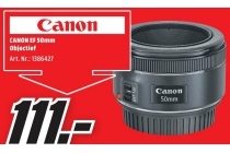 canon ef 50 mm objectief