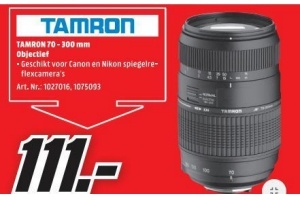 tamron 70 300 mm objectief