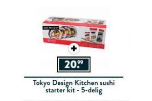 tokyo design kitchen sushi starter kit 5 delig