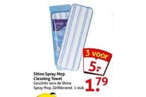 shine spray mop