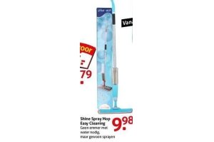 shine spray mop easy cleaning