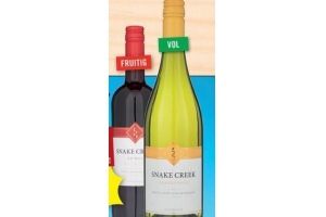 snake creek shiraz of chardonnay