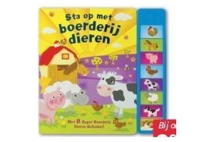 speel en luisterboek met 8 super boerderijdieren geluiden