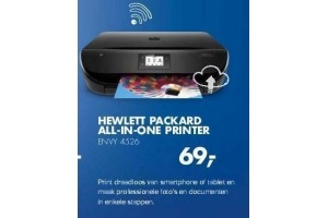 hewlett packard all in one printer envy 4526