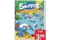 smurfen vakantieboek