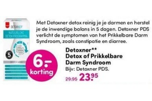 detoxner detox of prikkelbare darm syndroom