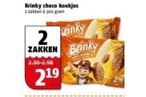 brinky choco koekjes