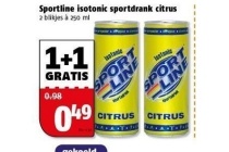 sportline isotonic sportdrank citrus