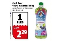 cool bear 100 natural siroop