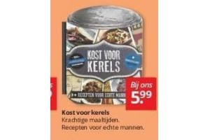 kost voor kerels