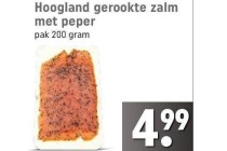 hoogland gerookte zalm met peper