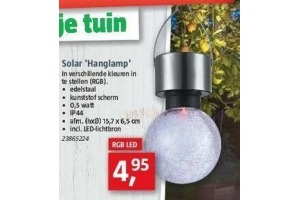solar hanglamp
