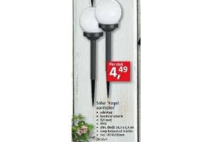 solar kogel aardspies