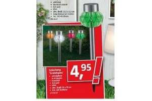 solarlamp grondspies