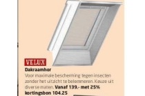 velux dakraamhor